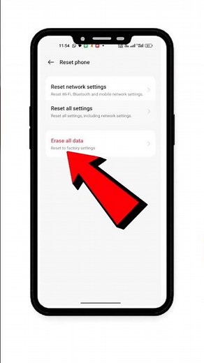 Mobile Reset Kaise Kare | Factory Reset Step by Step | Phone Hard Reset Settings (2026 Guide)#shorts