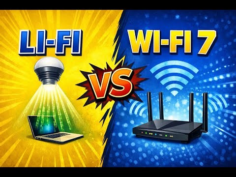 Li-Fi vs. Wi-Fi 7: The End of Radio Internet?