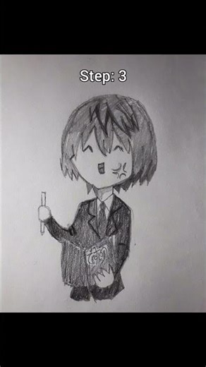 Light Yagami (Kira) Sketch | Death Note Drawing.