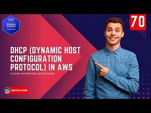 70 AWS Interview Questions - What is DHCP and How does it work on AWS VPC