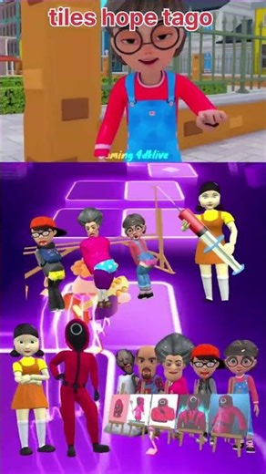 Niki Hulk - Scary Teacher 3D - Hello Neighbor Exe Coffin Dance Tiles Hop #tileshop #coffindance