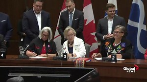 Minister of Crown-Indigenous Relations, stakeholders sign agreement granting Métis self-governance