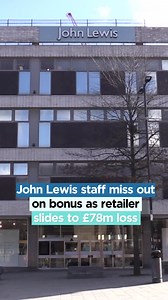 The John Lewis Partnership said it will not hand staff a bonus for only the second time since 1953 after the retail group recorded a £78 million loss before exceptional items for the year to January 28. | London Live