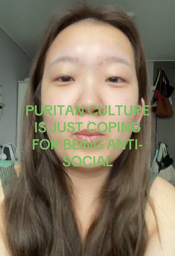 Gen Z's Puritan Culture & Anti-Social Coping