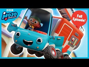 Mojo Draws The Line | FULL EPISODE - S1 E14 | Mojo Swoptops - Kids Truck Cartoon