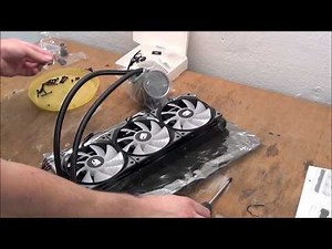 Install CPU water cooler