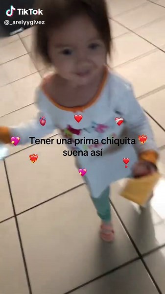 Ya destrozo el maquillaje 😭 pero es bien bonita😭❤️‍🩹 #primachiquita😋😍😍❤ #humor creo