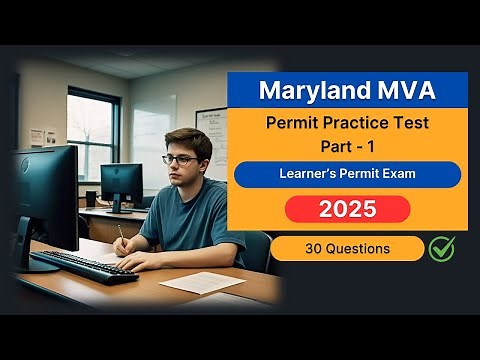 Maryland MVA Permit Practice Test 2025 – Questions & Answers to Pass the Learner’s Permit Exam