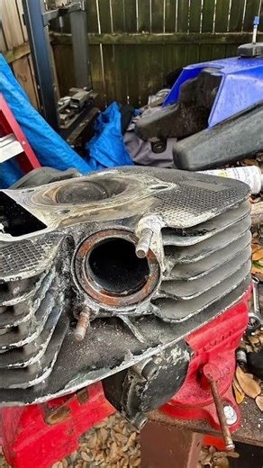 #yamaha #warrior350 head repair