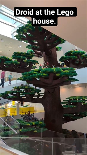 droid at the Lego house.