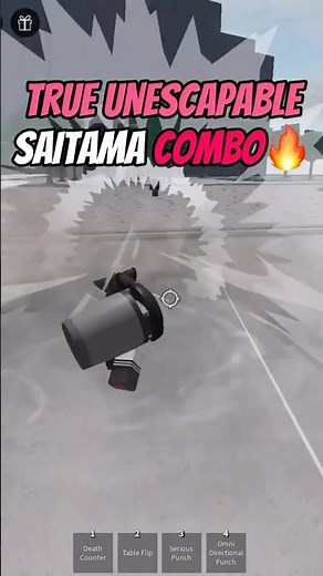 INSANE Unescapable Saitama Combo || Strongest Battlegrounds