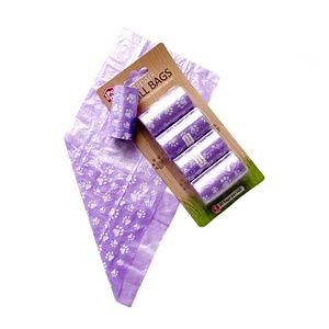 [Hot Item] Manufacturer Custom Orange Biodegradable and Compostable Plastic Scented Thick Pet Cat Dog Poop Trash Bag with Certifications