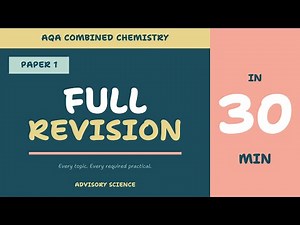 Complete AQA Combined Chemistry Paper 1 | 30 Minute Exam Revision