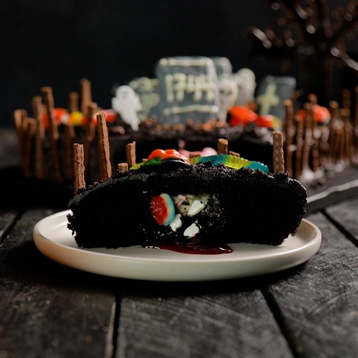 Graveyard Cake