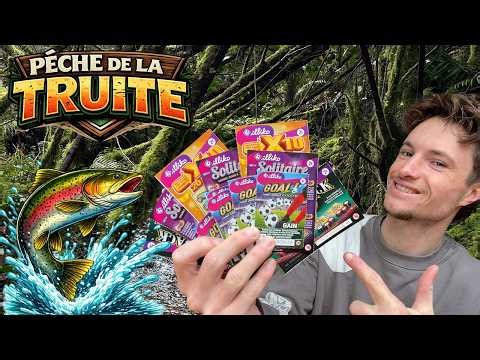 OUVERTURE TRUITE: Je Gratte Ces Tickets Pour ma Selection de Leurres !