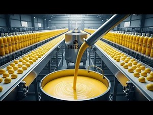 From Buffalo Milk to Factory Cheese: Inside a Realistic Industrial Cheese Big Production level Line