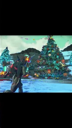 The MOST FESTIVE Planet In No Mans Sky!! #NoMansSky #NMS #Christmas #Shorts