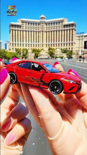 Vegas Strip Vibes: The Elite 1:64 Camry Showcase 🎲🏙️ #Aesthetic #RichVibes