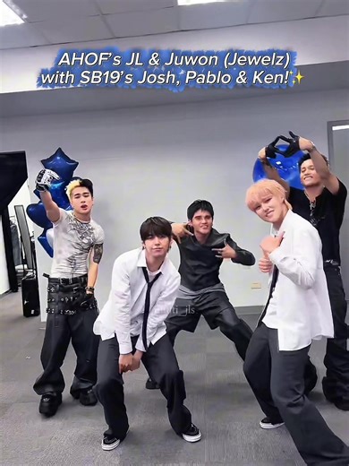 This part makes me laugh every single time 😆 More collabs in the future, pls! 🫶🏻 Watch their first collab here and check out @SB19 Official account! ➡️ https://vt.tiktok.com/ZSPdxUTnx/ @AHOF #AHOF #SB19 #JLGASPAR #JUWON #fyp