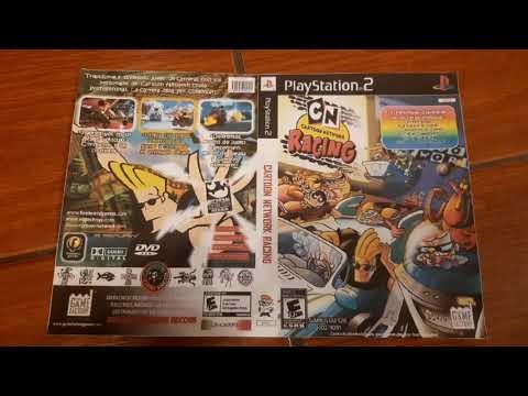cartoon network racing (2006) ps2 box cover review 