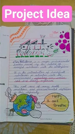 project idea 💡 on air pollution