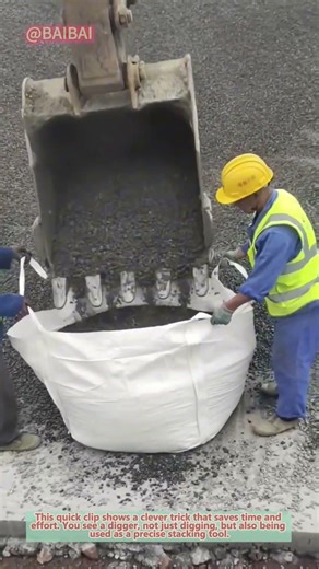 The Sandbag Stacking Secret! Efficient Digger Work