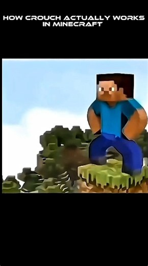 How Crouching ACTUALLY Works in Minecraft 🤯
