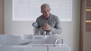 54 in.Right Drain Walk-in Soaking Bath Tub with Outward Opening Door in White