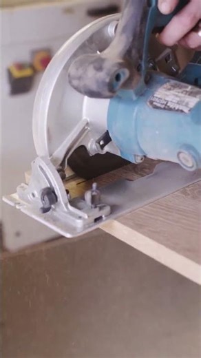 One hand is all you need? 🤯 This thing cuts through wood like butter!