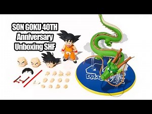 GOKU 40TH Anniversary S.H. Figuarts Unboxing #shfiguarts #shf #goku