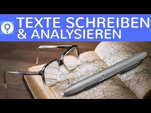 GERMAN TUTORING - Analyzing Texts & Writing Texts | Discussing, Analyzing, Interpreting