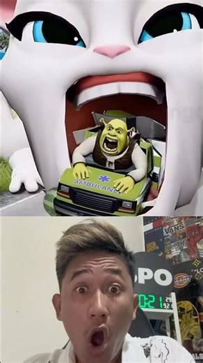 IF SHREK ESCAPES THIS GIANT CAT, YOU SUBSCRIBE! 😱🐈