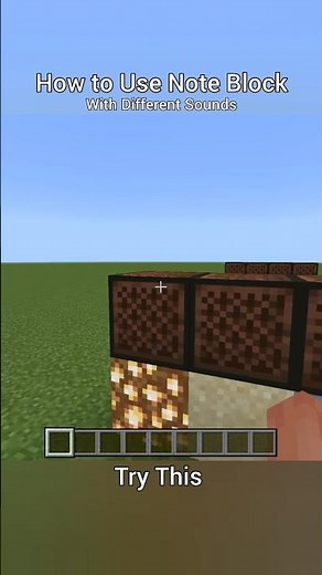 How to use note Block in Minecraft