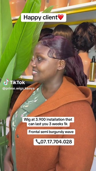 Prime wigs kenya on TikTok