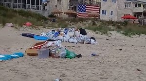 Partygoers leave 10 tons of trash on Virginia Beach after Memorial Day ‘Floatopia’