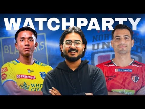 LIVE Watchalong: Kerala Blasters vs NorthEast United 😱 | Goal Fest Incoming?