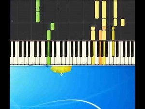 A hazy shade of winter Simon & Garfunkel [Piano tutorial by Synthesia]