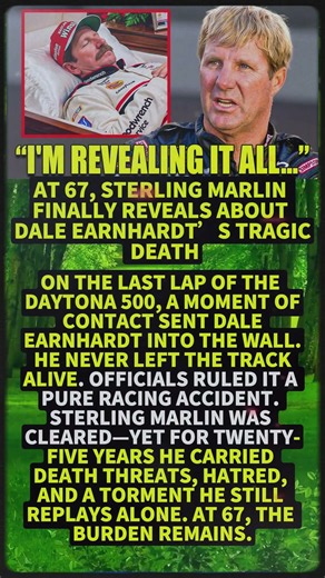 At 67, Sterling Marlin FINALLY Reveals About Dale Earnhardt’s Tragic Death #shorts #viral
