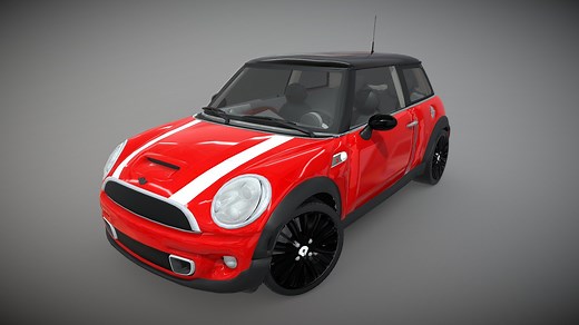 Mini Cooper S - 3D model by anterior design (@anteriordesign)