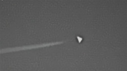 UFO experts react to ‘Dorito’ aircraft flying over Area 51