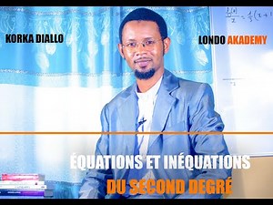 Equations du second degré : Seconde S1 et S2