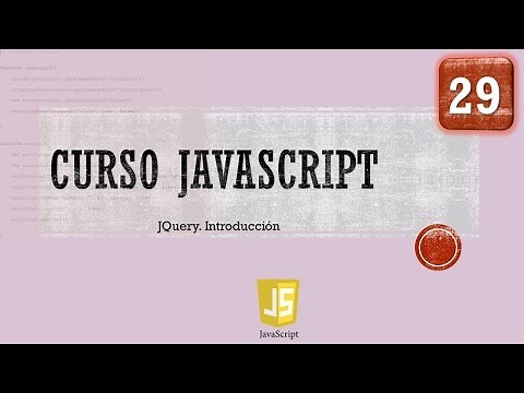 JavaScript course from 0. JQuery I. Video 29