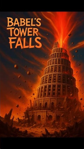 BIBLE STORY: The Tower of Babel | When Pride Reached for Heaven | Genesis 11 #faith #biblestories