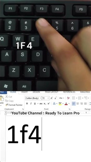 How to insert Folder in MS Word using shortcut key