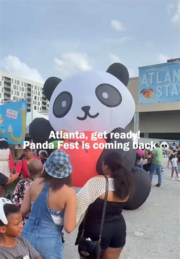🐼 GET READY… PANDA FEST IS COMING BACK 🐼 If you missed Panda Fest last year, get ready to grab your tickets the second they drop. From panda everything 🐼 to live performances, massive inflatables, a bounce ring, and 300 Asian food items, Panda Fest absolutely took over Atlantic Station in the best way possible. 🥢🥟🧋 Think boba on boba. Dumplings, bao buns, noodles, sushi. Plus rows of incredible small businesses you’ll want to support and shop. 🛍️ Tickets sold out fast last year, so be on 