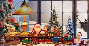 Santas Desk Zoom Meeting Background - Etsy Canada