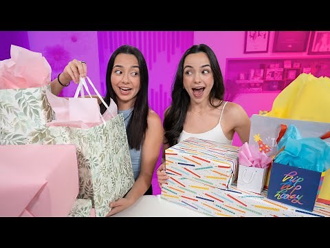 Our Birthday Gift Swap - Merrell Twins