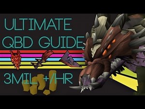RuneScape - Ultimate Queen Black Dragon [Range] Guide - 3M + p/Hr - Commentary