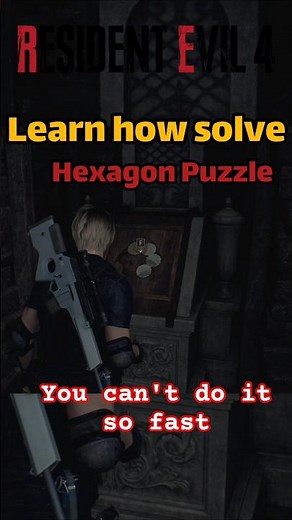 Resident Evil 4 Remake : fastest Hexagon Solution re4 remake