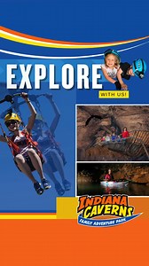 Adventure and Fun Above AND Underground! | Indiana Caverns | Facebook